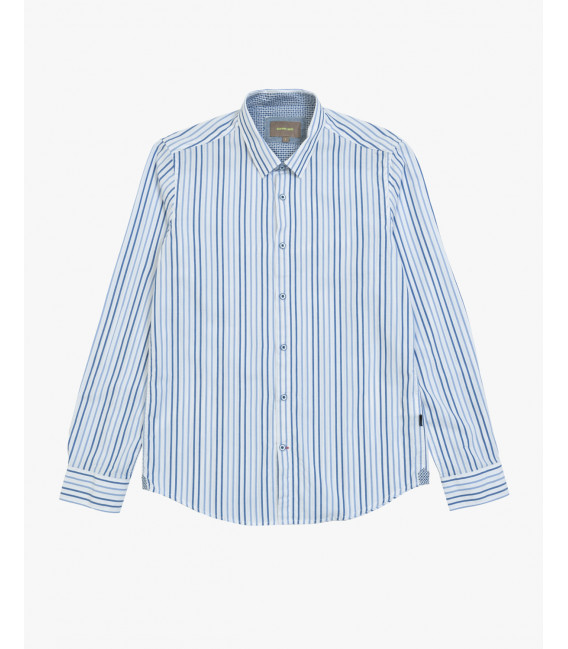 Striped cotton shirt