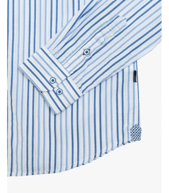 Striped cotton shirt