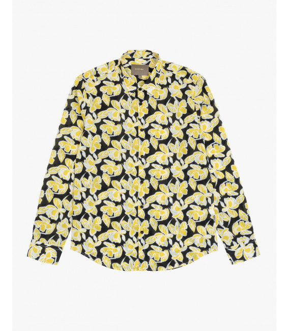 Floral printed shirt