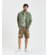 Overshirt denim con tasche
