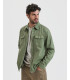 Overshirt denim con tasche
