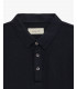 Athleisure polo shirt with 3D pattern