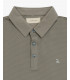 Athleisure polo shirt with 3D pattern