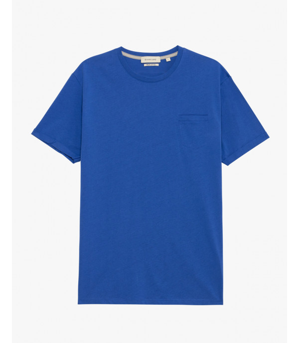 Extra-fine cotton t-shirt with pocket
