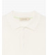Muscle fit knitted polo shirt