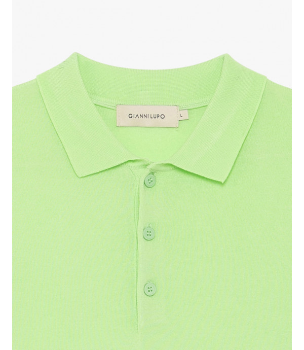 Polo in maglia muscle fit