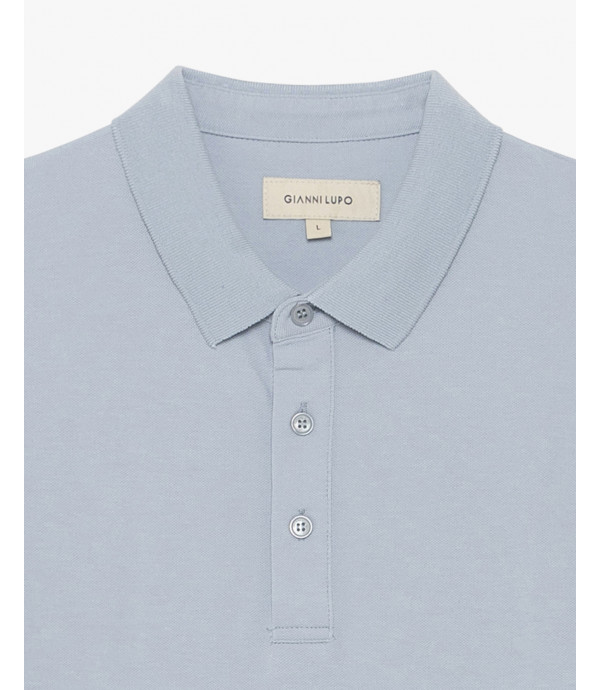 Polo in piquet con logo