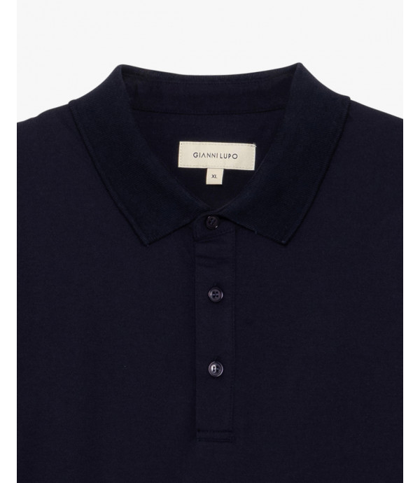 Polo in piquet con logo