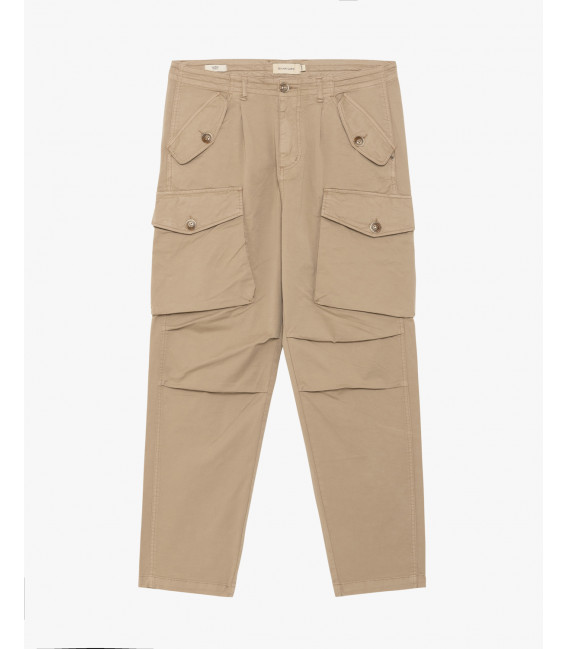Wide leg cargo trousers