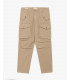 Wide leg cargo trousers