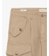 Wide leg cargo trousers