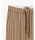 Drawstrings trousers in stripes carrot fit