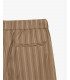 Drawstrings trousers in stripes carrot fit
