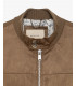 Bomber effetto camoscio