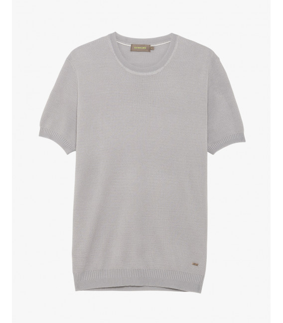 Knit textured t-shirt