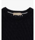 Textured open-knit sweater