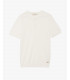 Knitted mandarin collar polo shirt