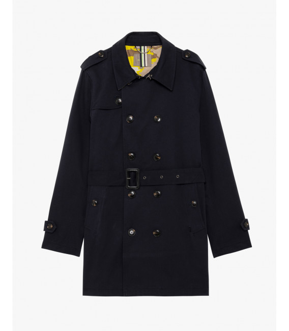 Trench doppopetto corto