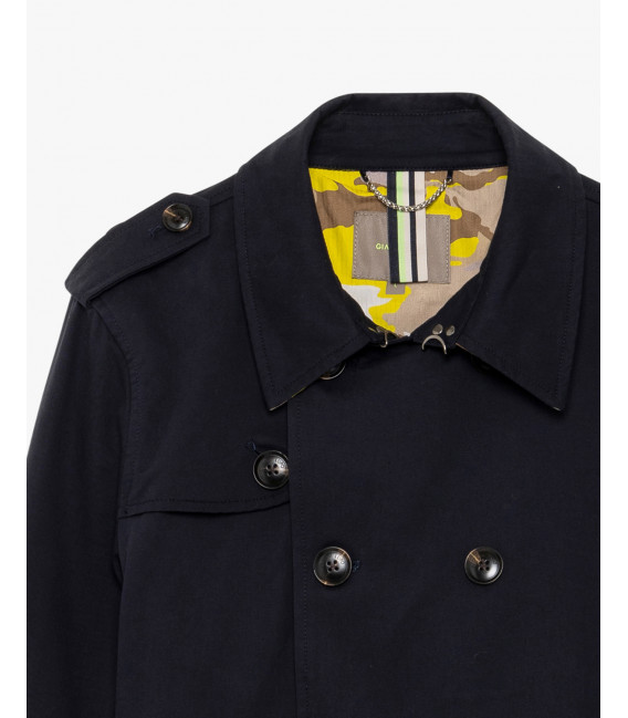 Trench doppopetto corto