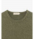 Textured cotton sweater