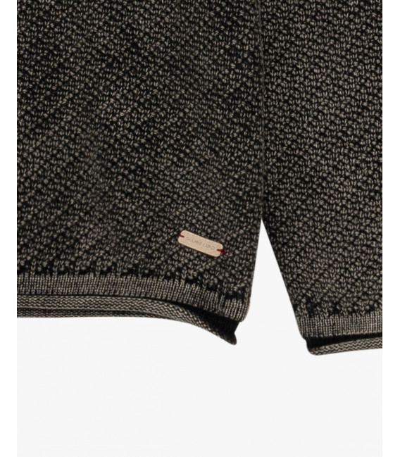 Maglia in cotone lavorato