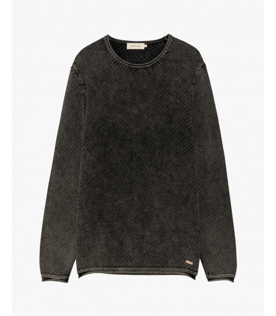 Maglia in cotone delave