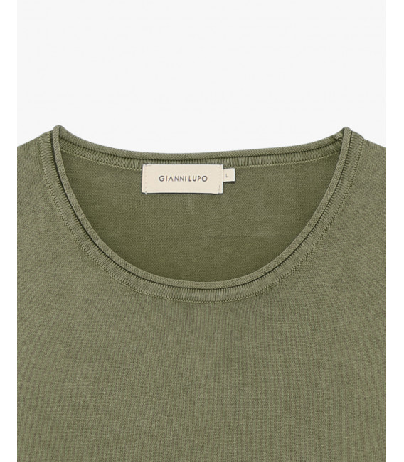 Maglia in cotone delave
