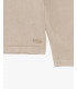 Delave effect cotton sweater