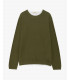 Double hem sweater