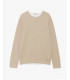 Maglia con orli doppi