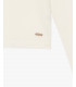 Textured round neck pullover