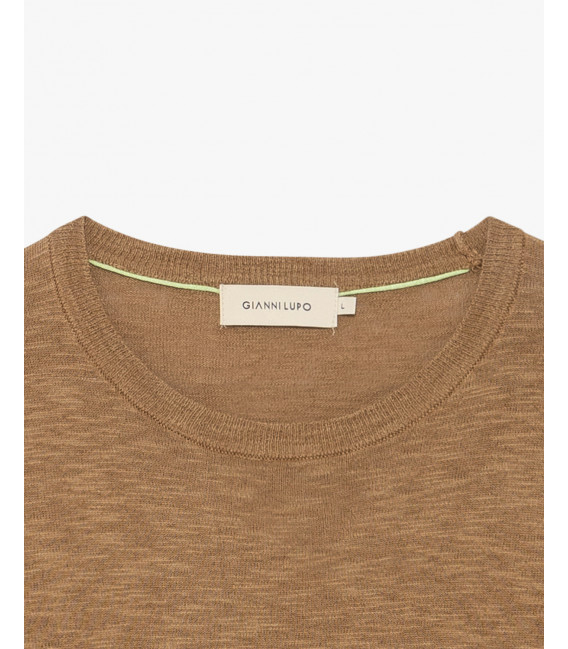 Maglione girocollo texturizzato