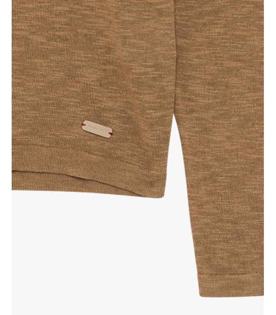 Maglione girocollo texturizzato