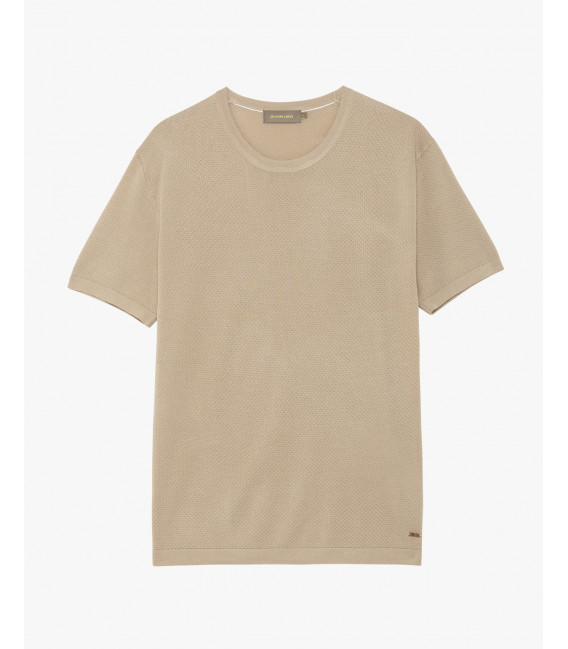 Knit textured t-shirt