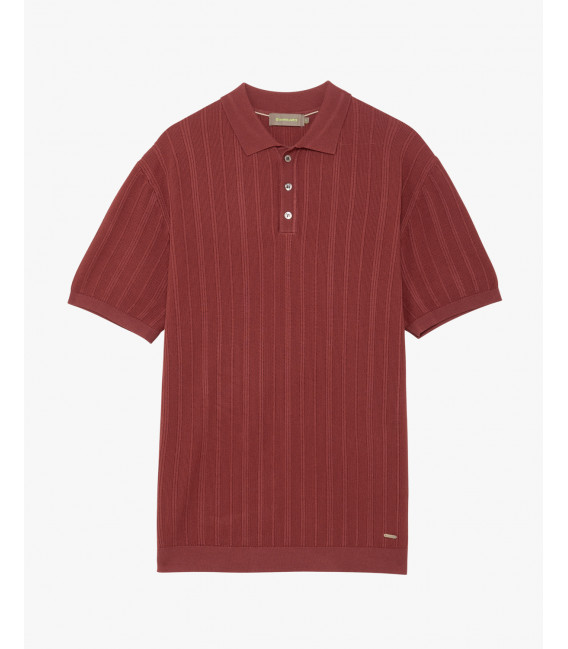 Knit polo