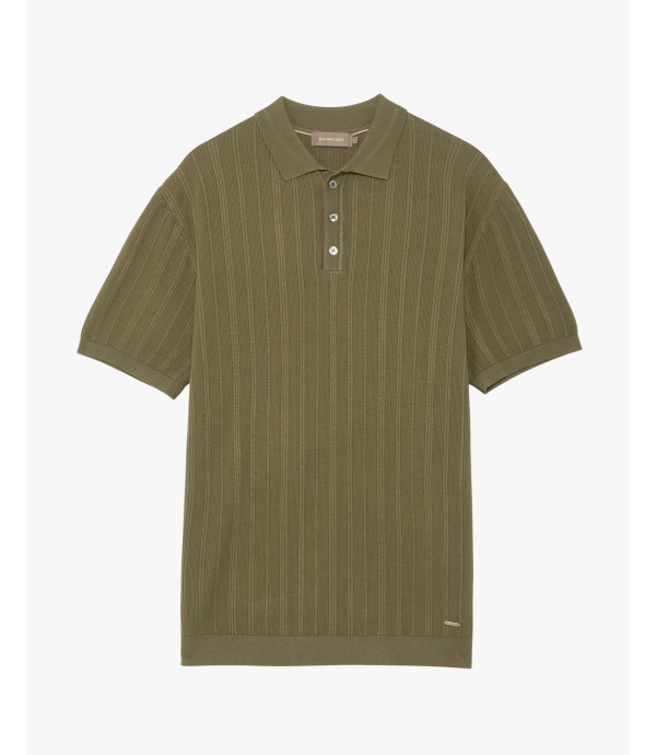 Knit polo