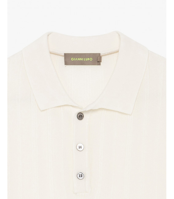 Knit polo