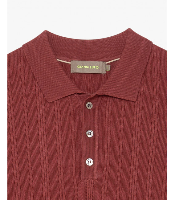 Knit polo
