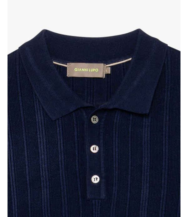 Knit polo