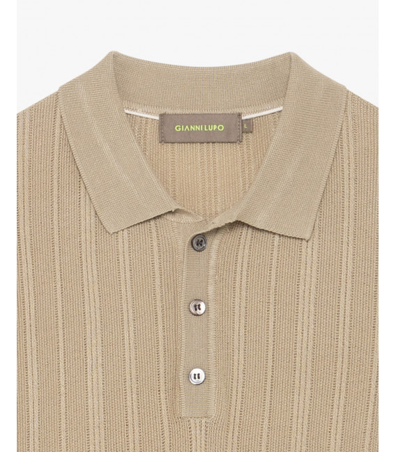 Knit polo