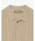 Knit polo