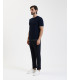 Pantaloni carrot fit con vita elasticizzata