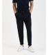 Pantaloni carrot fit con vita elasticizzata