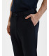 Pantaloni carrot fit con vita elasticizzata