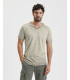 Moroccan neck t-shirt with buttons