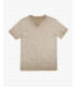 Moroccan neck t-shirt with buttons