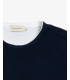 T-shirt girocollo testurizzato in cotone