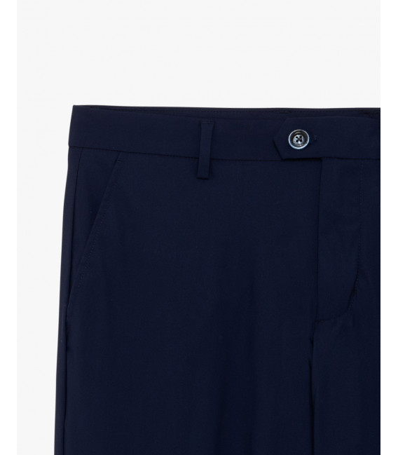 Wrinkle-free suit trousers