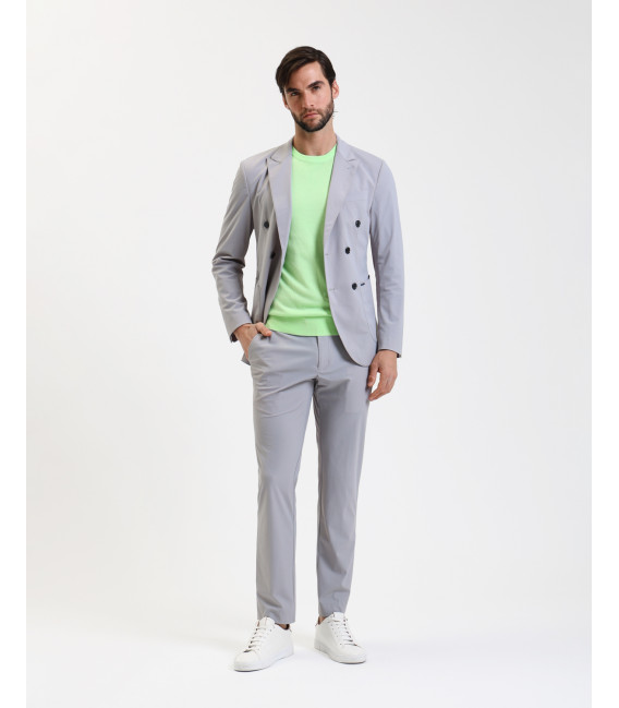 Wrinkle-free suit trousers