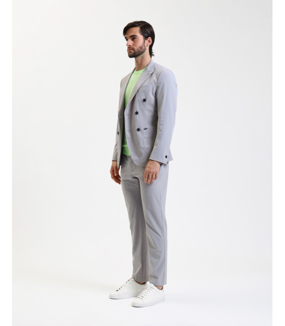 Wrinkle-free suit trousers